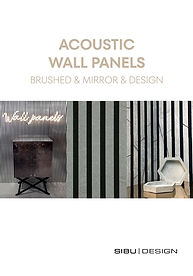 ACOUSTIC WALL PANELS Cover