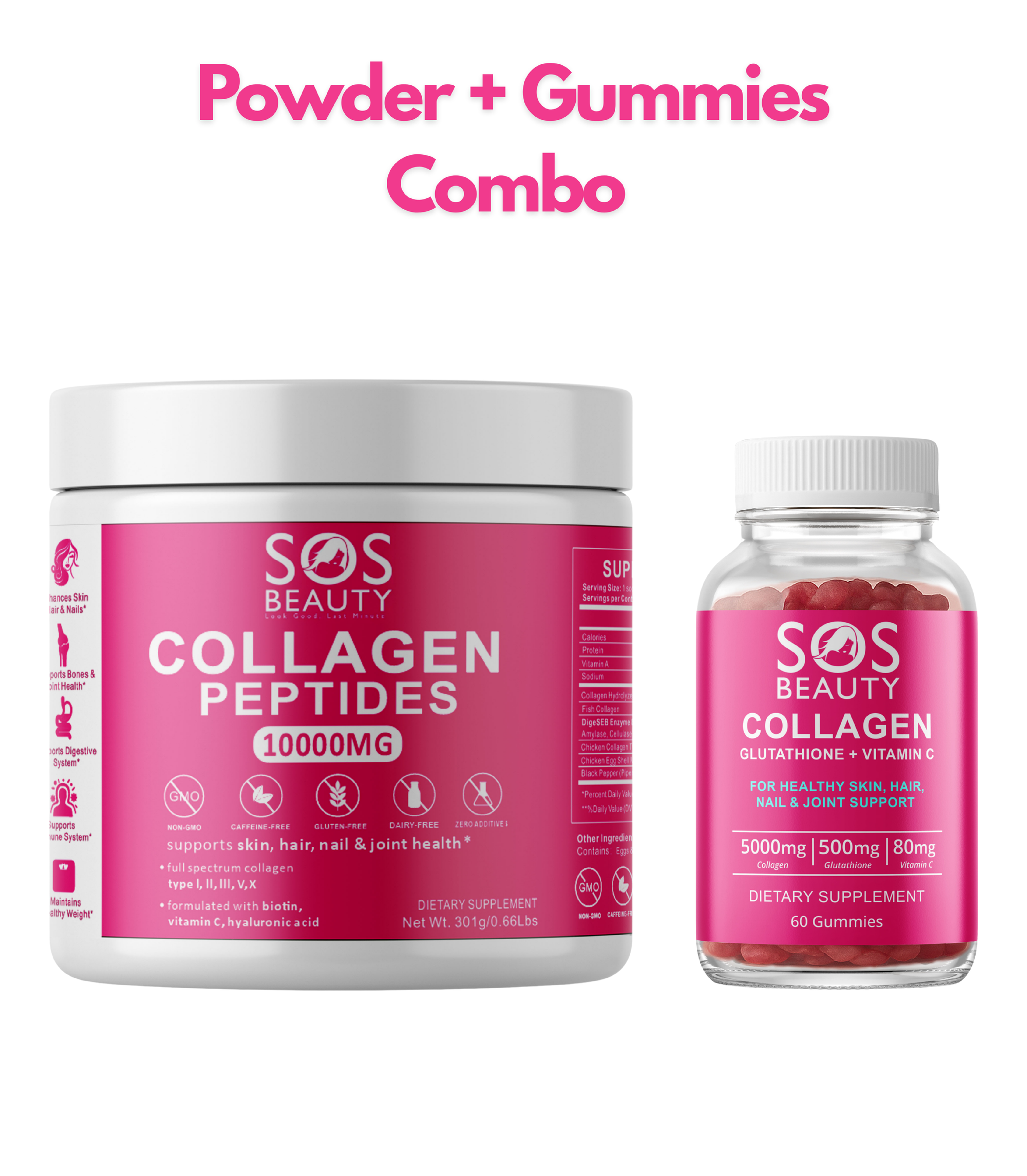 Collagen Peptides + Collagen Gummy Combo