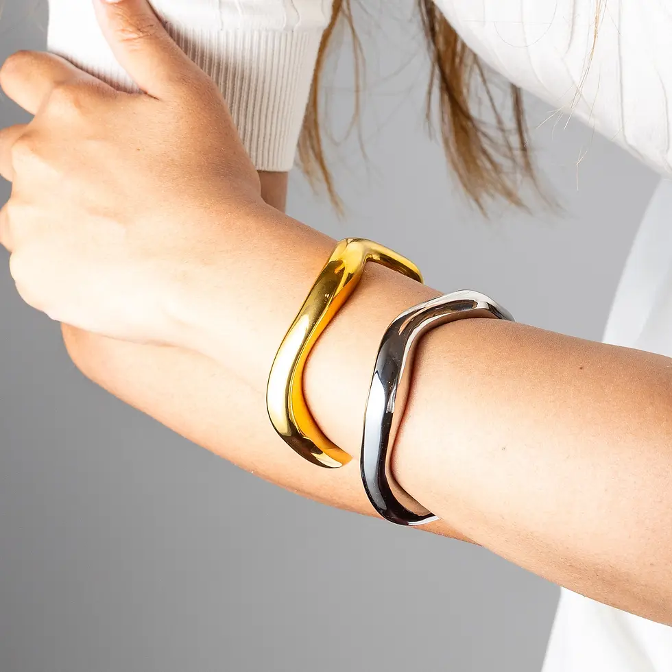 Irregular Statement Cuffs