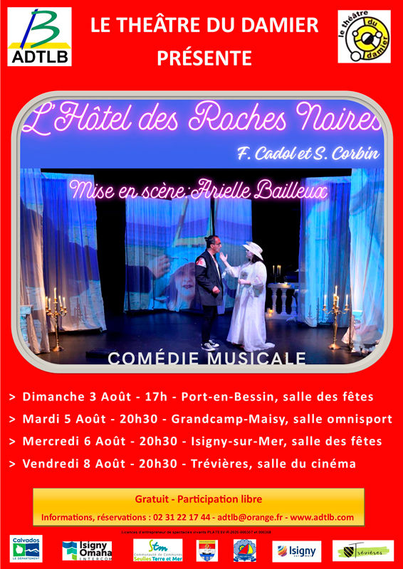 Comédie musicale "L'hôtel des Roches Noires"