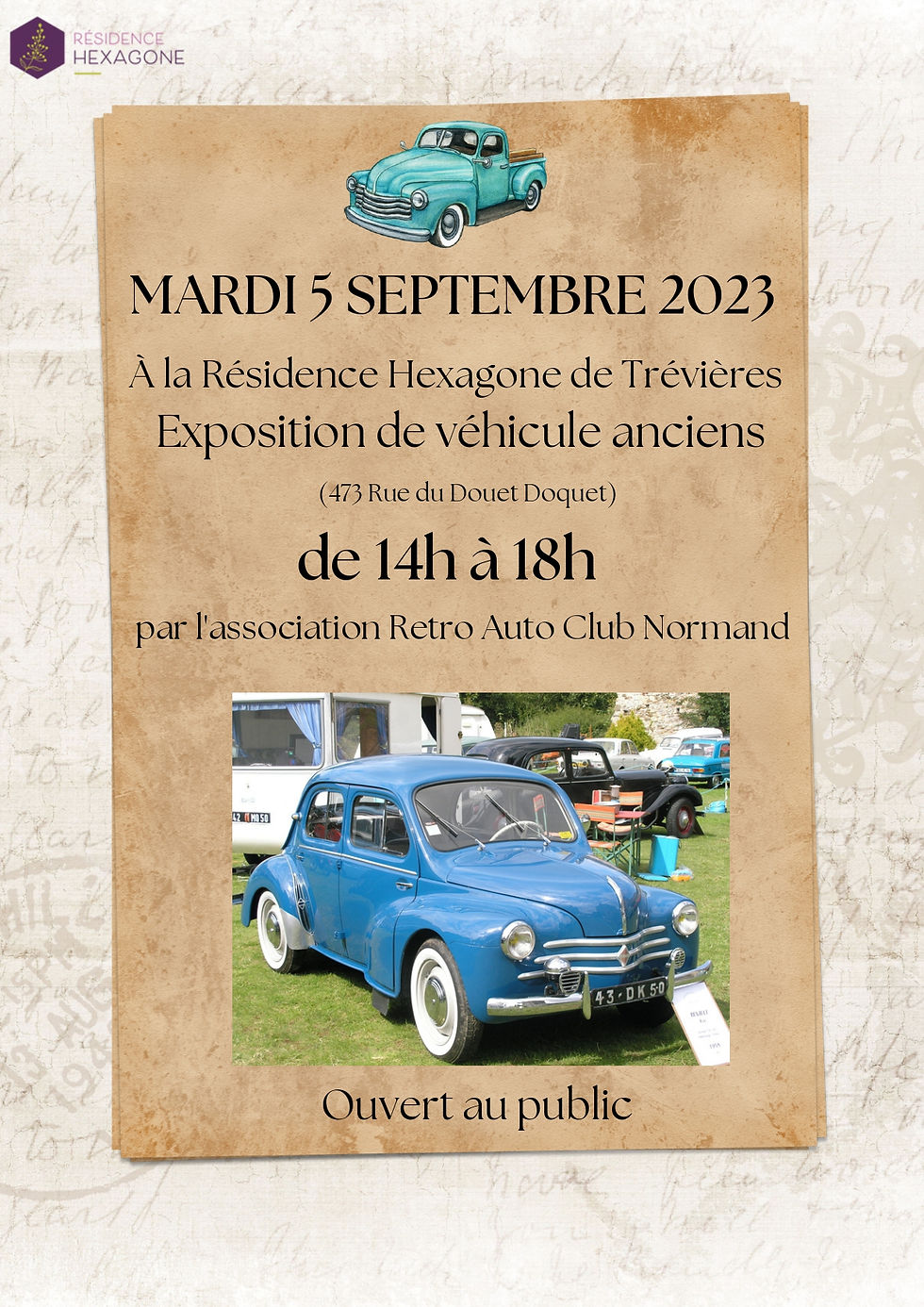 Exposition de véhicules anciens