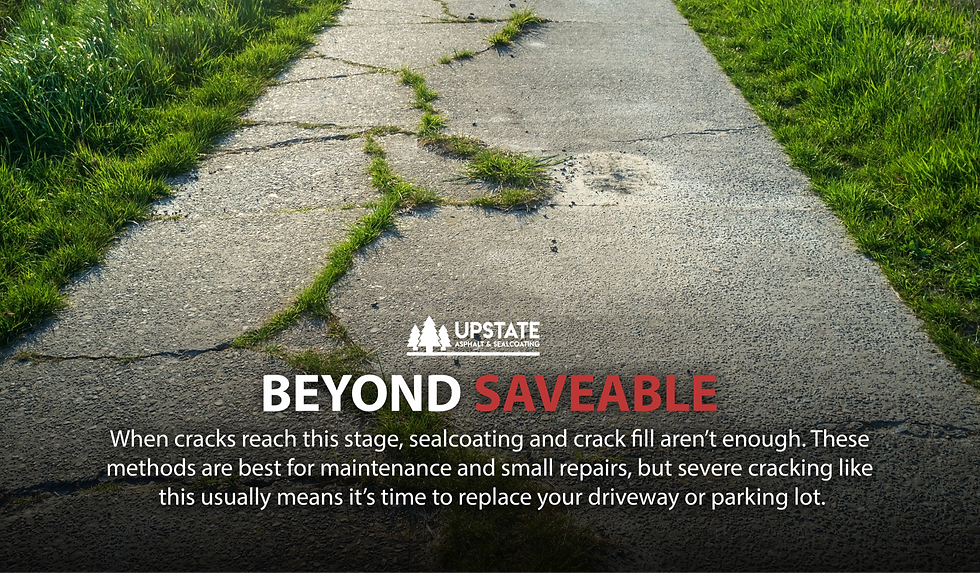 When asphalt is beyond saveable