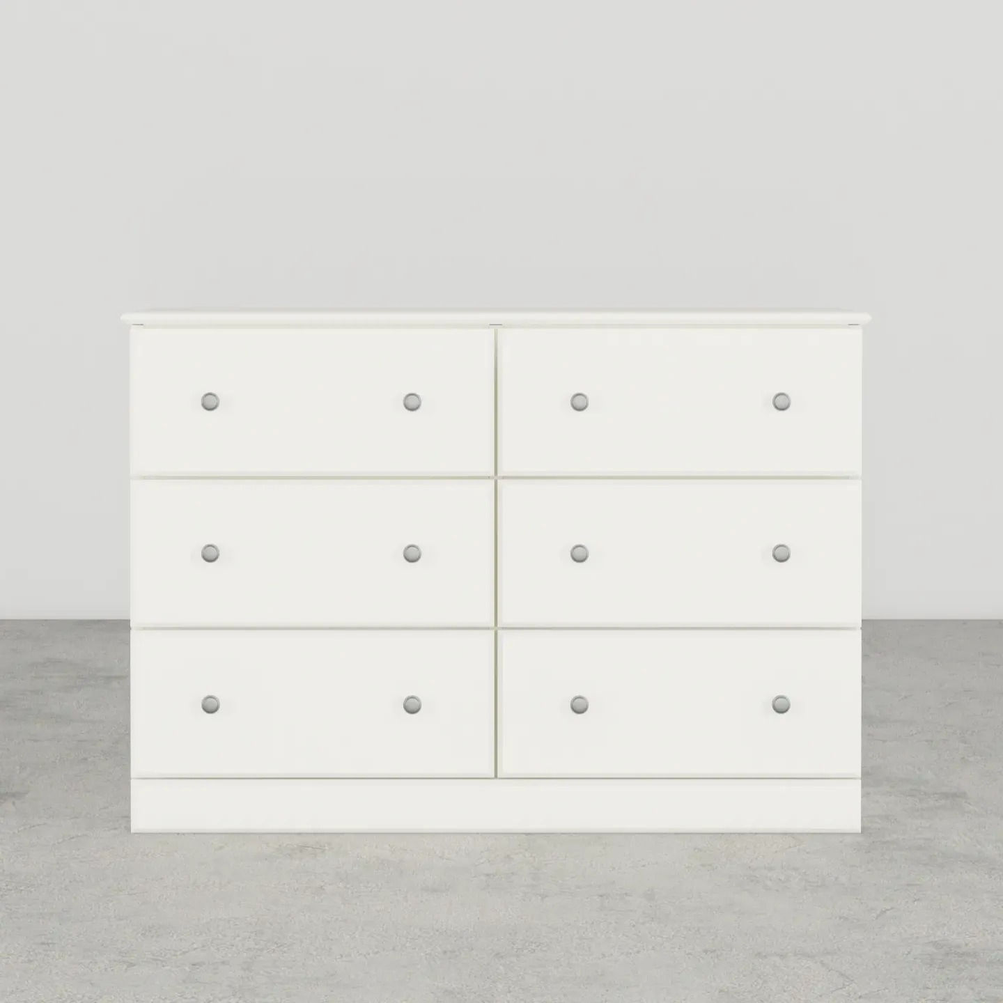Perdue 45" White Dresser