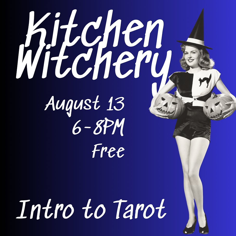 Kitchen Witchery: Intro to Tarot