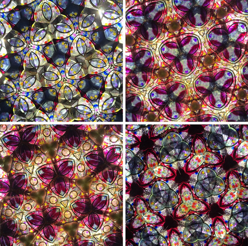 kaleidoscope合算ページ Unfolded Sheet Kaleidoscope (FOLD16 Poster) | D.Hinklay