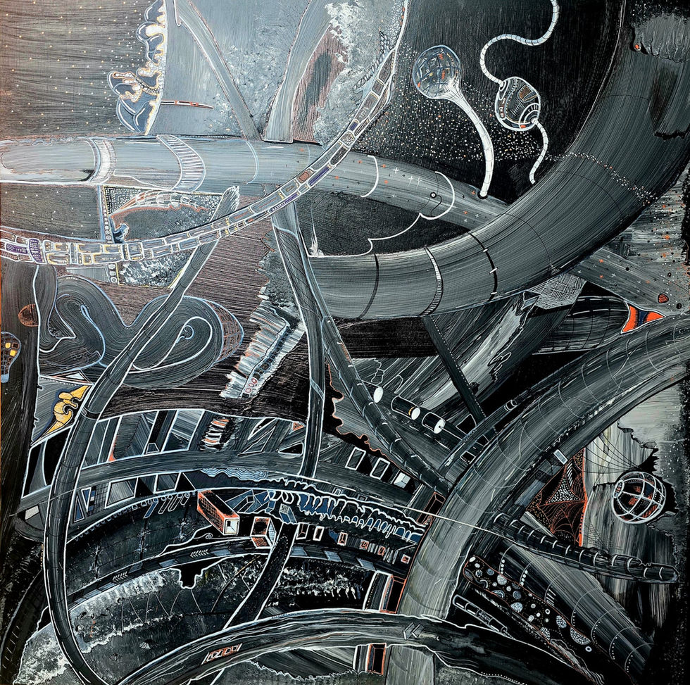 contemporary abstract artwork Rocco Ramon