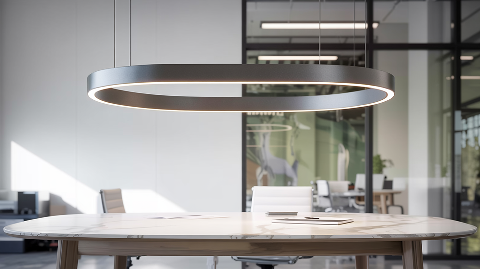 תאורה בעיצוב משרדים_ אדריכלות משרדים מוארת _עיצוב משרד