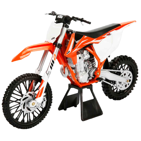 Hottoys uyumlu 1/6 KTM 450 SX-F Model Motosiklet Turuncu