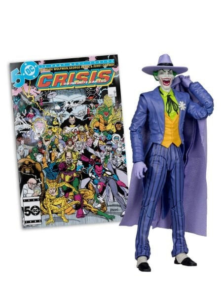 Thumbnail: The Joker (Crisis on Infinite Earths) Aksiyon Figürü, Özel Çizgi Roman Dahil