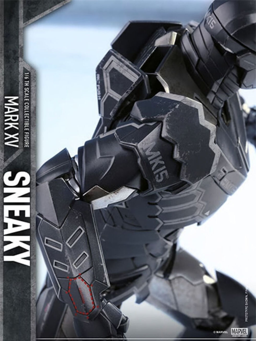 Thumbnail: Iron Man 3 - Iron Man Mark XV (Sneaky) 1/6 Ölçek Hot Toys Aksiyon Figürü