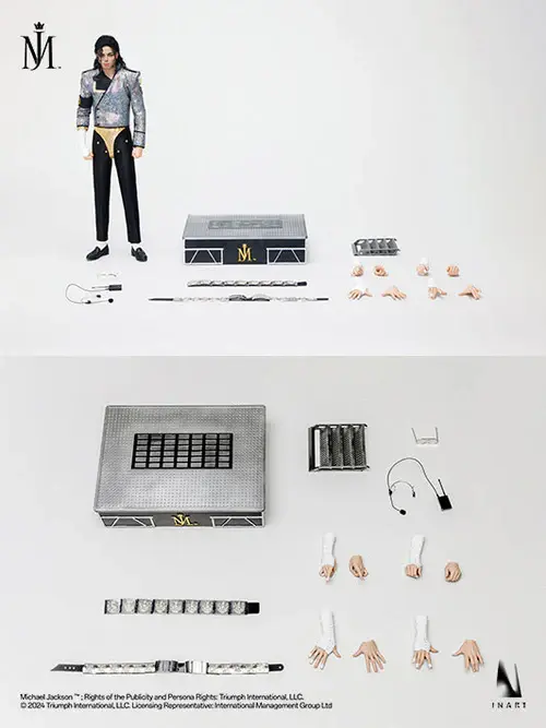 Küçük resim: Michael Jackson Jam 1/6 INART - Premium Koleksiyon Figürü