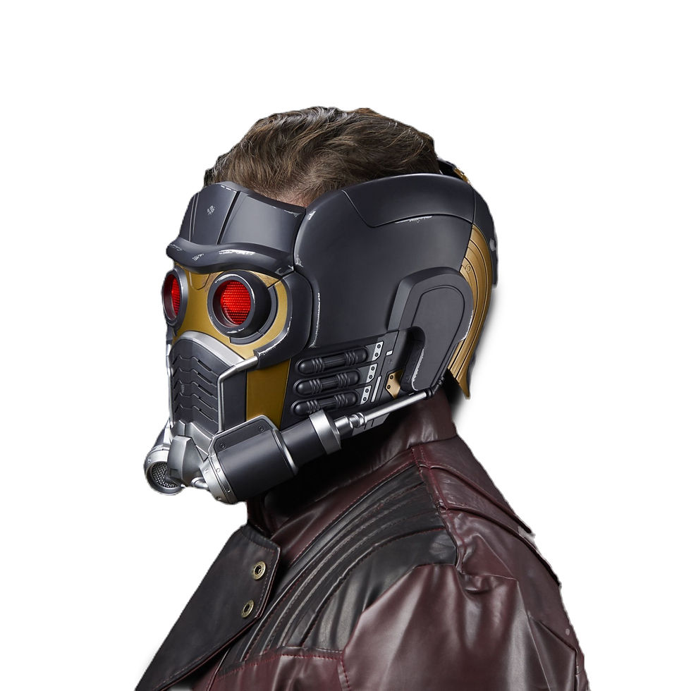 Küçük resim: Guardians of the Galaxy - Marvel Legends Star-Lord Premium Electronic Helmet (Iş