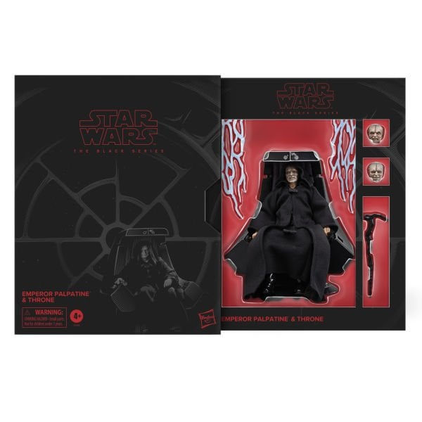 Thumbnail: Star Wars Black Series Emperor Palpatine & Throne Aksiyon Figür Seti