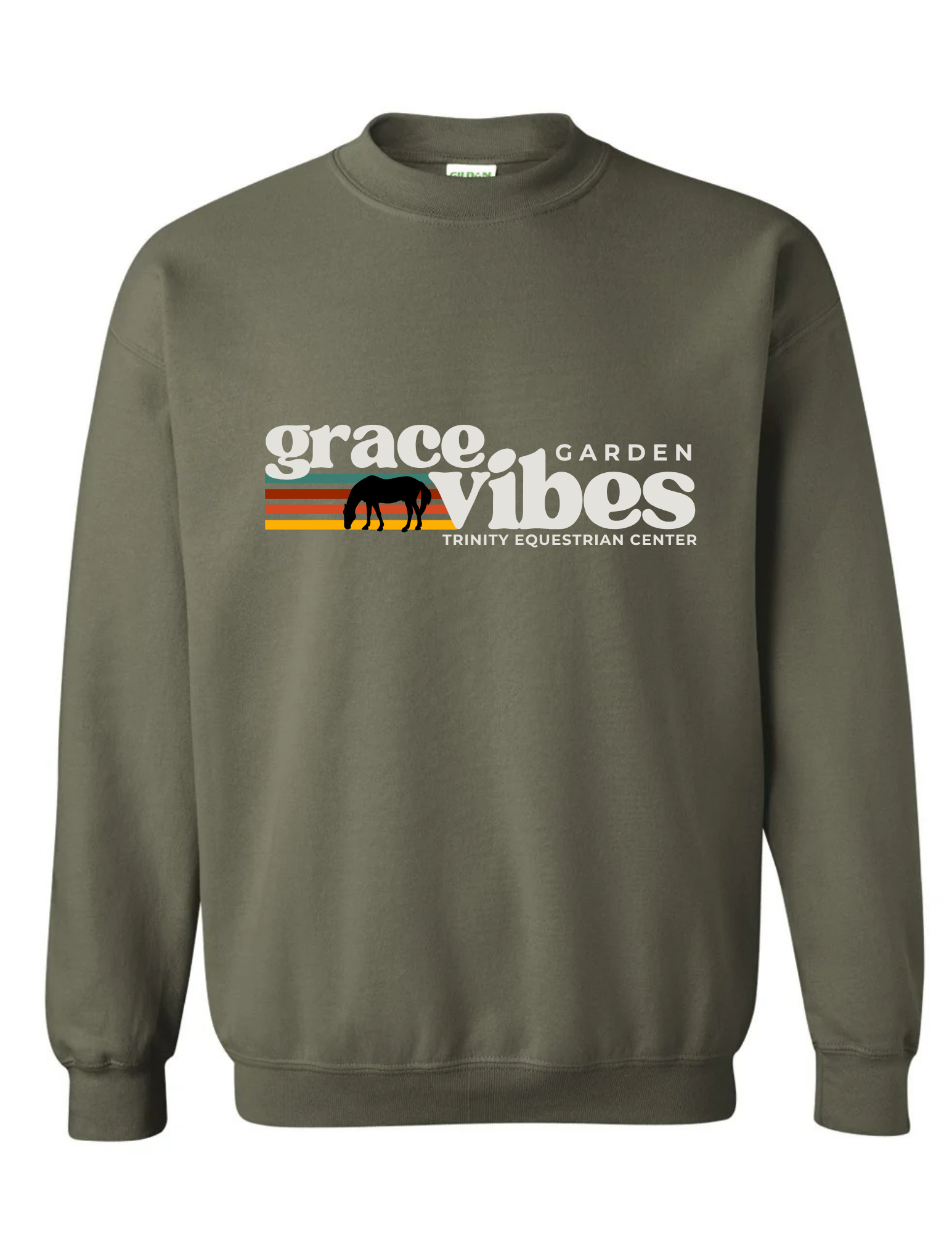 Adult Gildan Crew Sweatshirt - Grace Garden Vibes