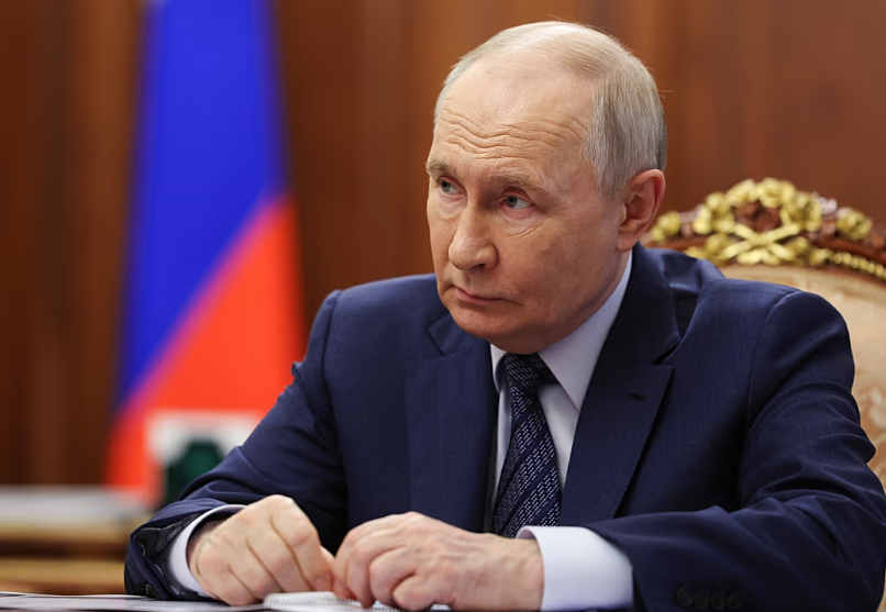 Russian President Vladimir Putin at the Kremlin in Moscow, 15 June, 2026 AP Photo