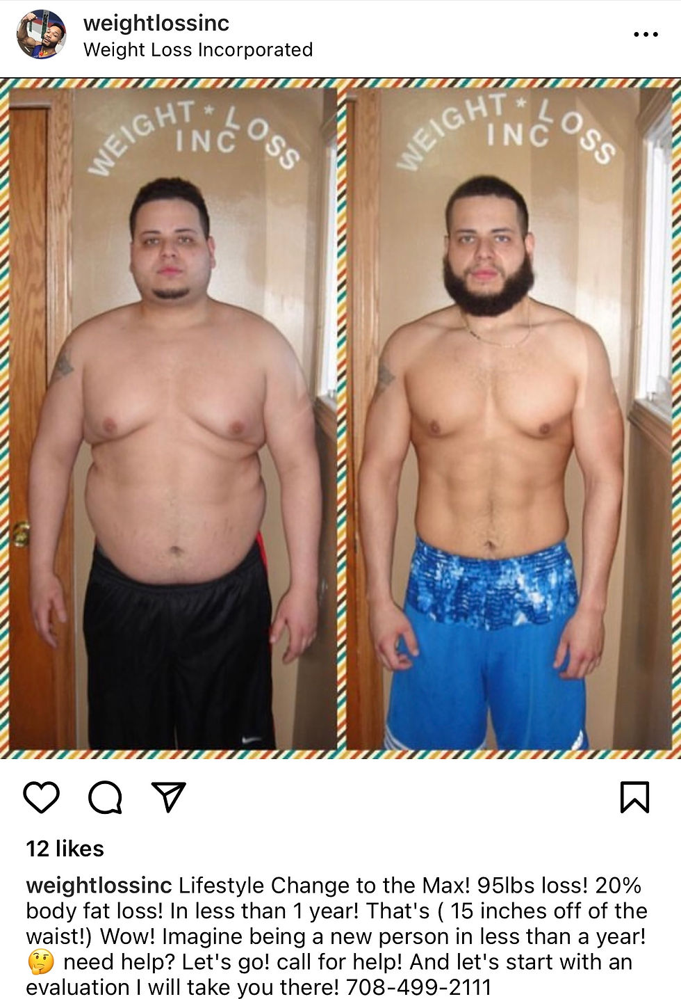 Josh before & After
