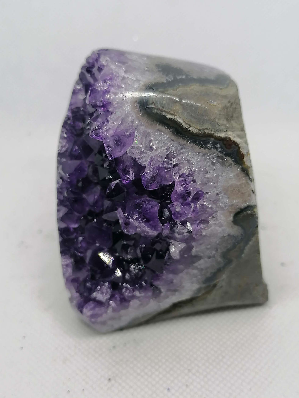 Thumbnail: Amethyst A grade cut base cluster