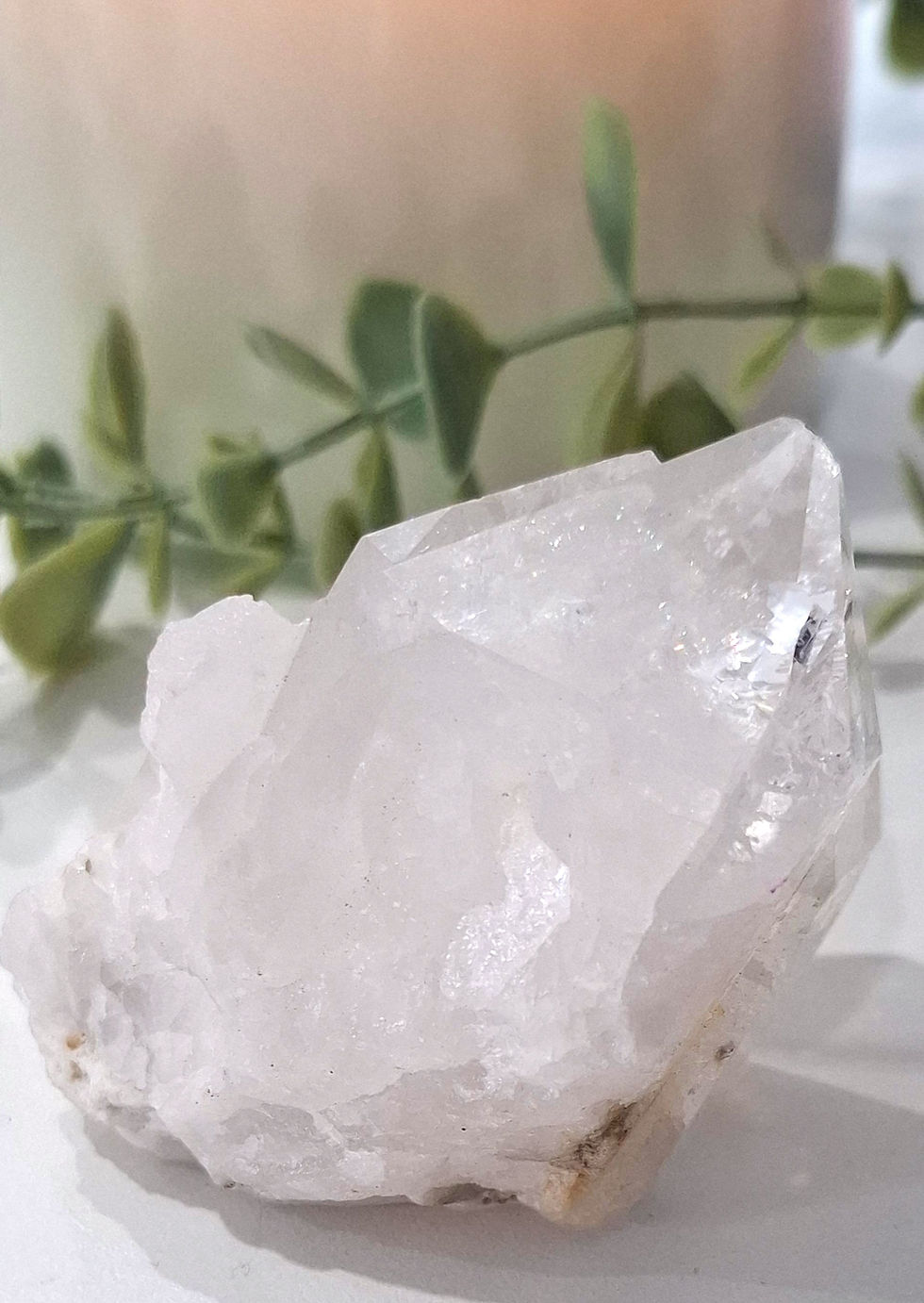 Thumbnail: Large triple point cluster with slight damage to 2 points