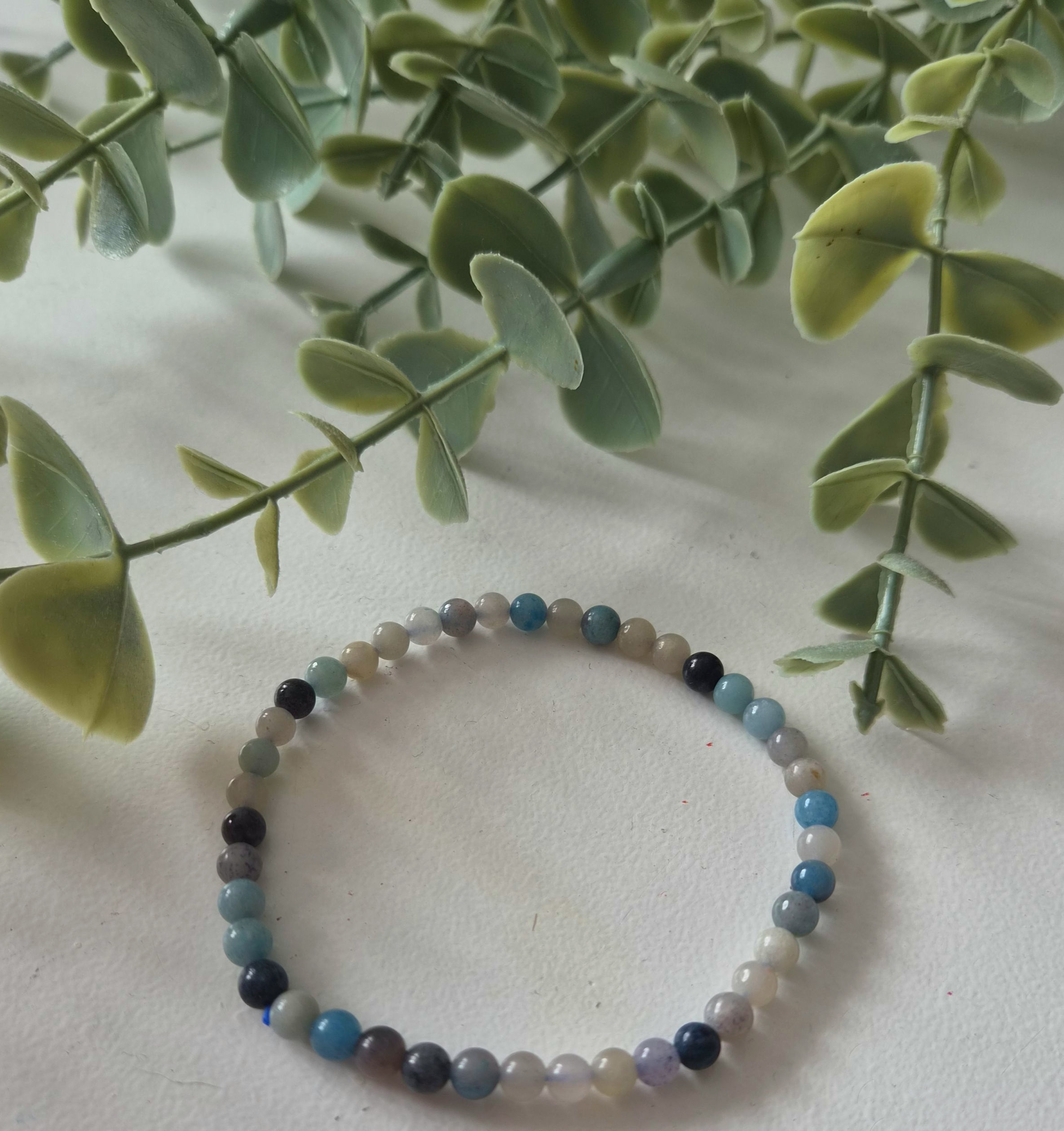 Troillite gemstone bracelet 