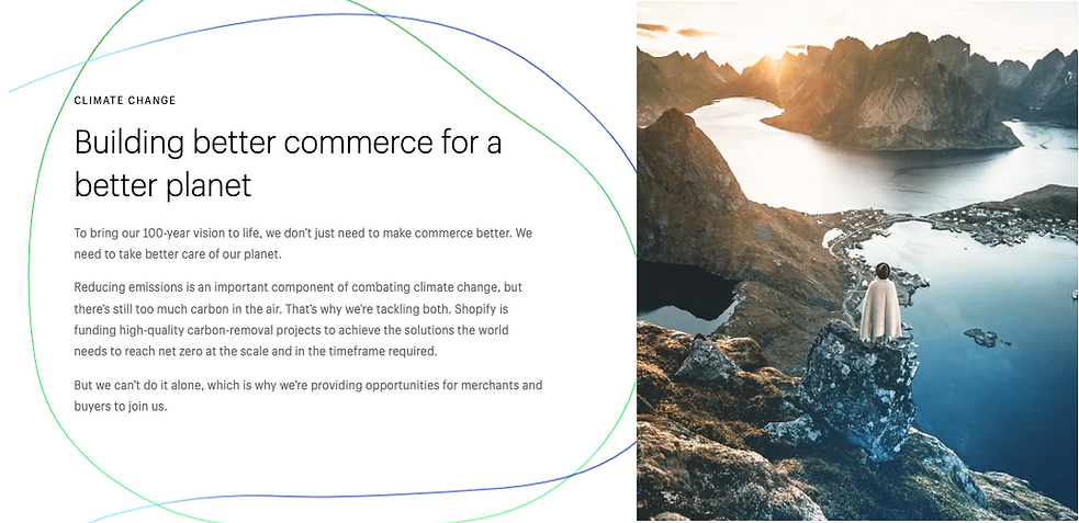 Climate Change Module: 2021 Shopify Sustainability Report