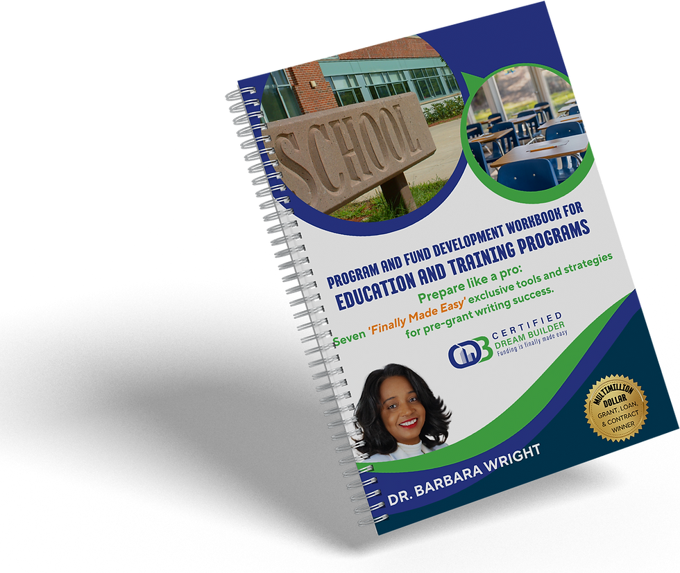 Program and Fund Development Workshop for Education and Training Programs