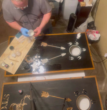Thumbnail: Custom Cornhole Boards set of 2
