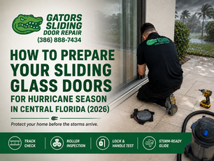 How to Prepare Your Sliding Glass Doors for Hurricane Season in Central Florida (2026)