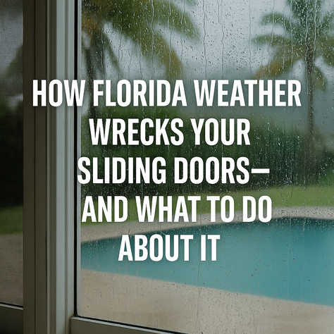 How Florida Weather Wrecks Your Sliding Doors — and What to Do About It