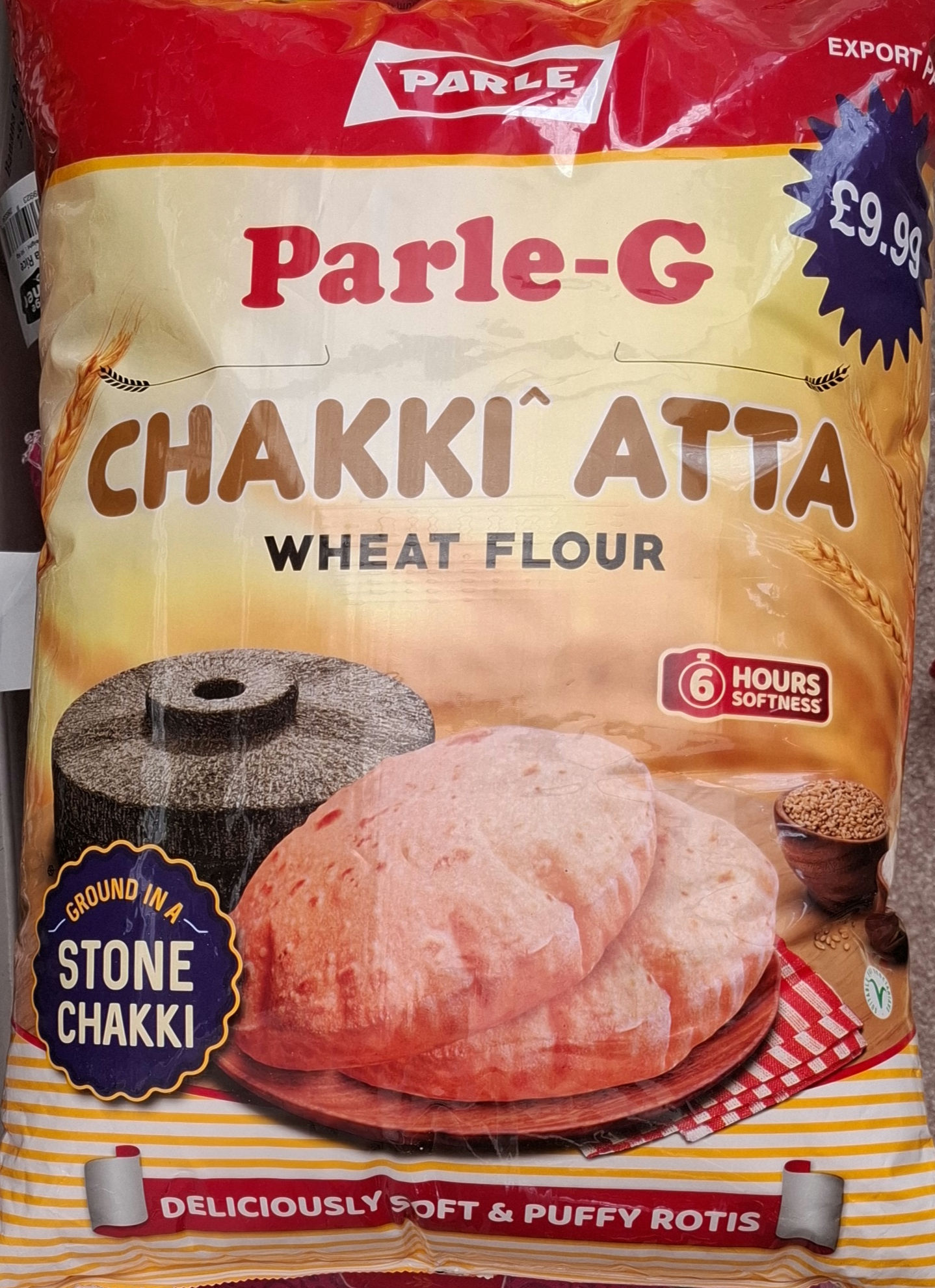 Parlie-G Chakki Atta Wheat Flour 10kg