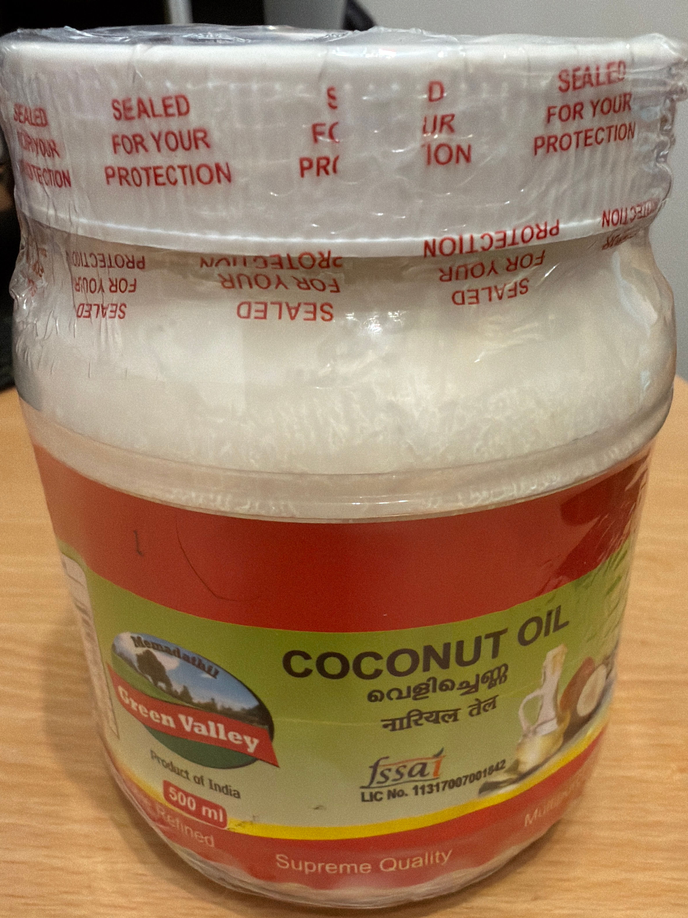 Green Valley Coconut Oil 500ml