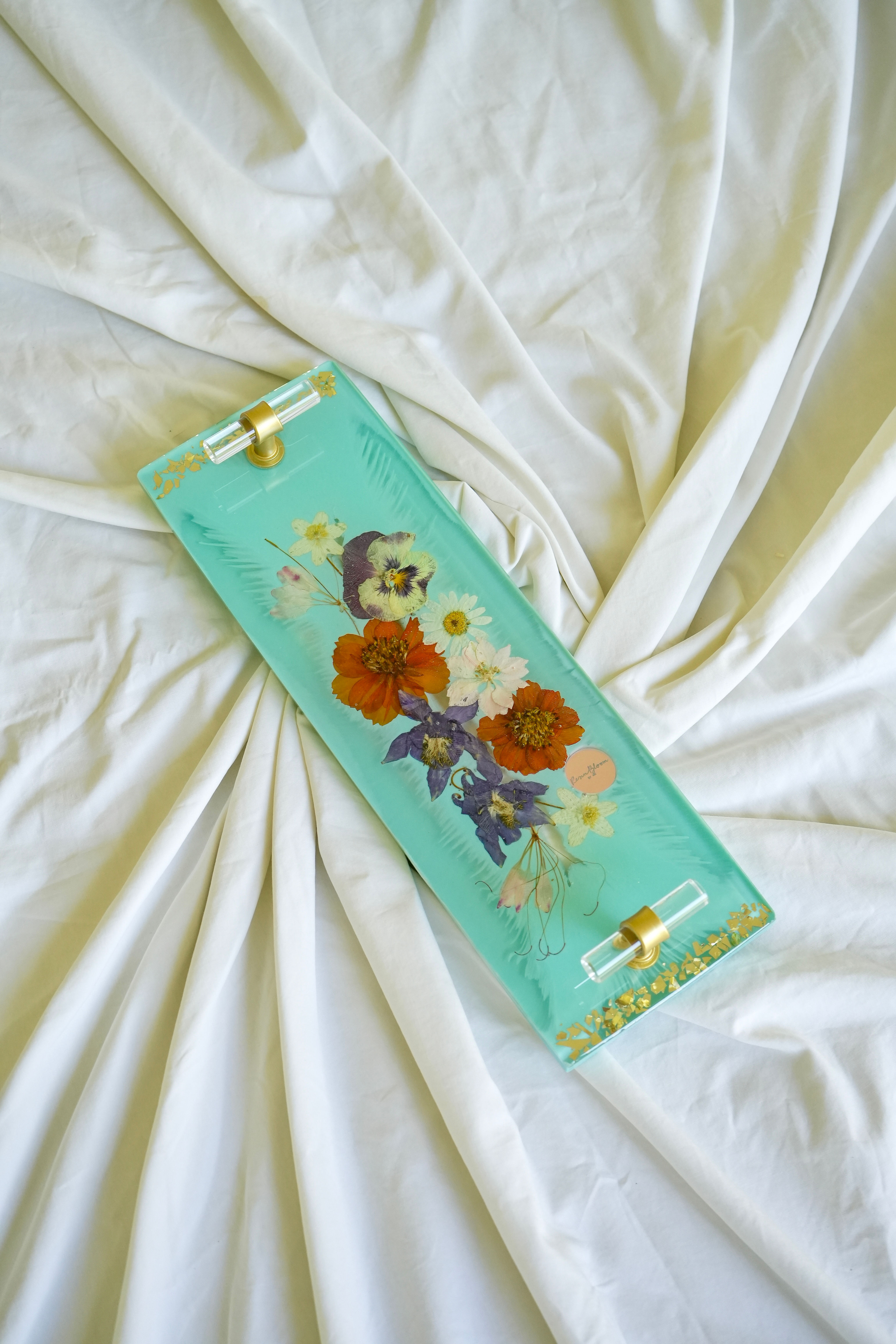 Long rectangle tray - Botanical