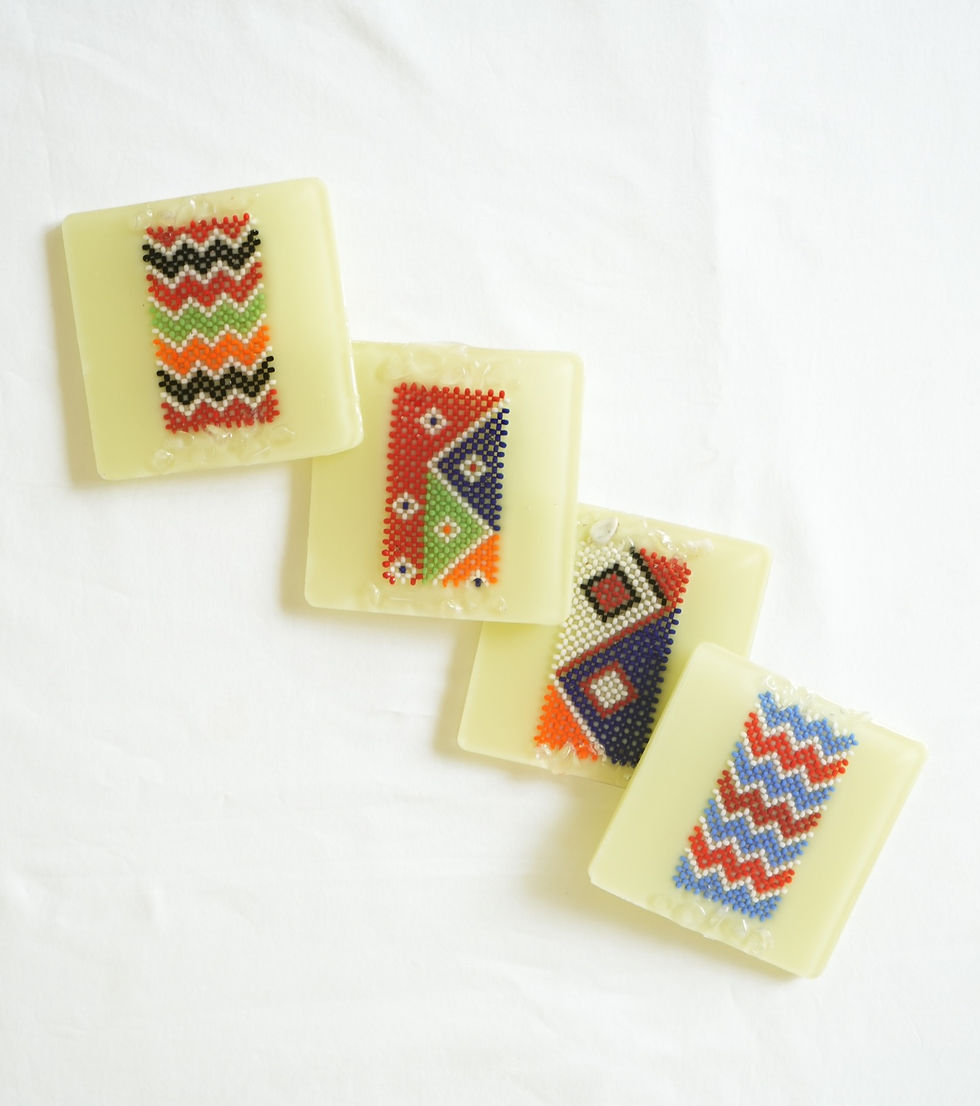 Thumbnail: Square Coasters - Maasai