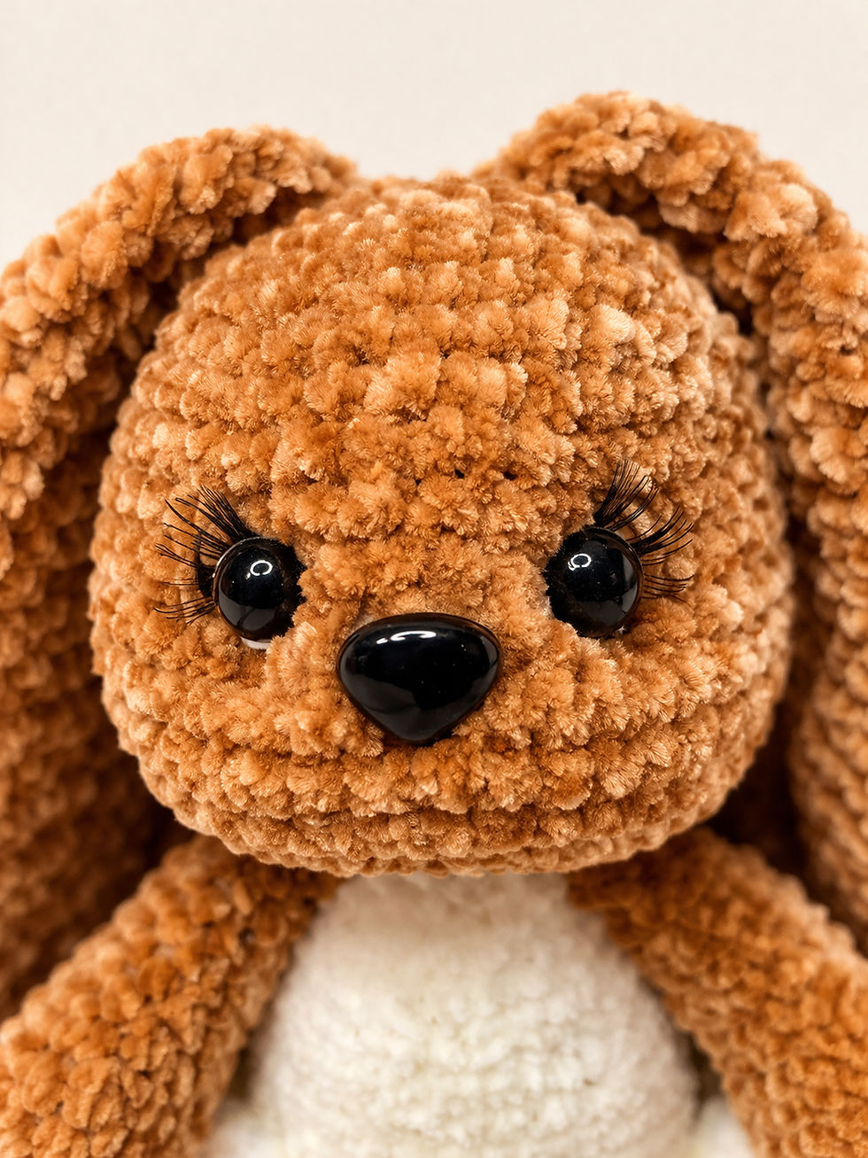 Thumbnail: Medium Caramel Bunny (10”)