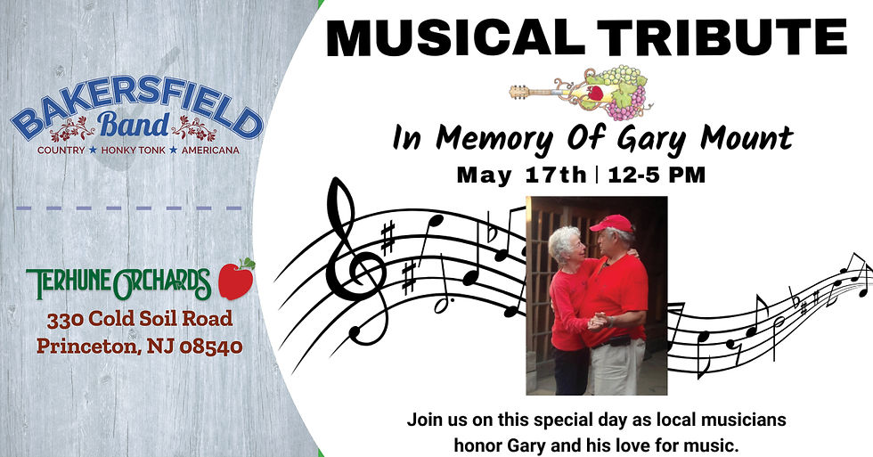Gary Mount Tribute at Terhune Orchards