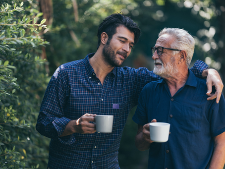 Un fils et son père
