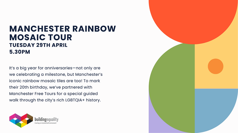 Manchester Rainbow Mosaic Tour