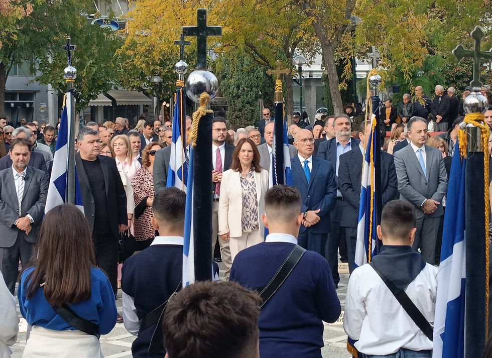 Στην Πτολεμαΐδα για τις εορταστικές εκδηλώσεις της 113ης επετείου απελευθέρωσης από τον τουρκικό ζυγό