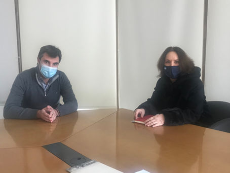 Συναντήσεις με τους Προέδρους του Τεχνικού και του Οικονομικού Επιμελητηρίου Δυτικής Μακεδονίας