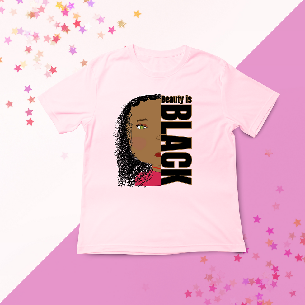Thumbnail: Beauty is Black T-Shirt