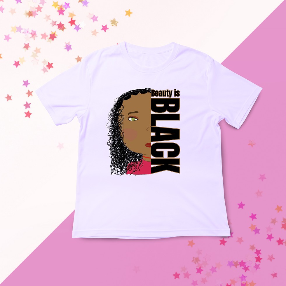 Thumbnail: Beauty is Black T-Shirt