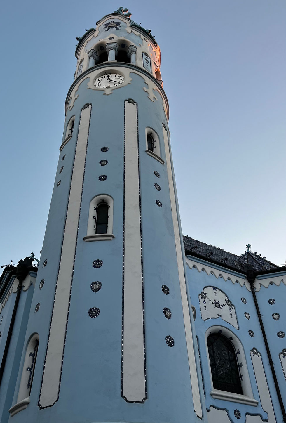 The Blue Church in Bratislava