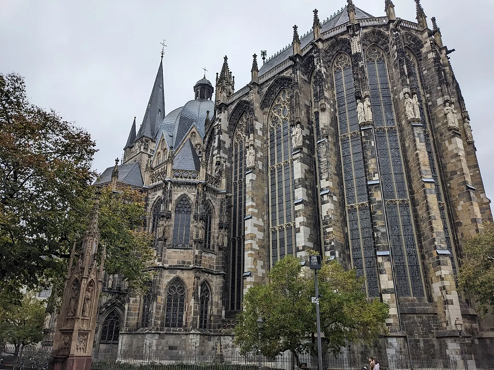 Aacheni dóm. A kép forrása: itt