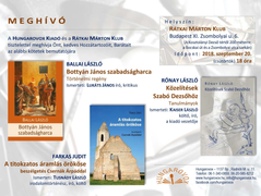 Hungarovox-könybemutató 2018. szeptember 20-án, Budapesten