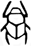 9. ábra. A Simon Péter által azonosított óegyiptomi heper "Nap, napjárás, keletkező fény" jel