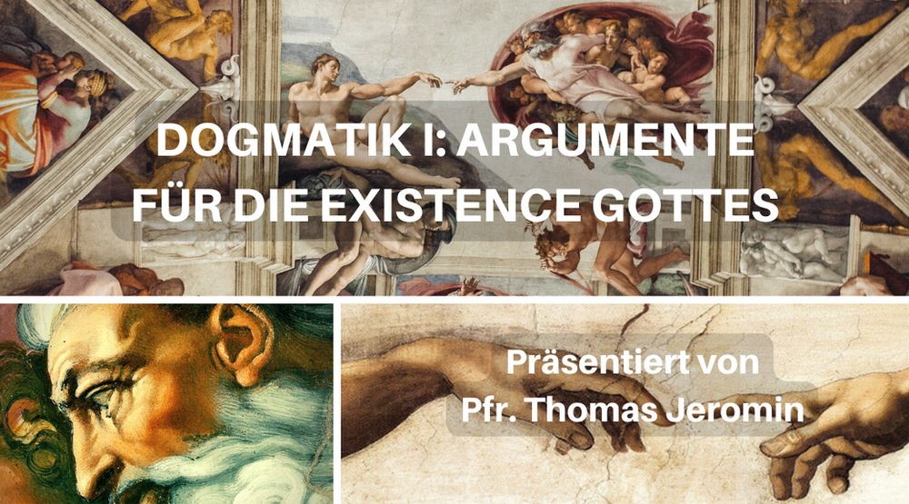 Argumente für die Existenz Gottes Thomas Jeromin BodelschwinghStSt