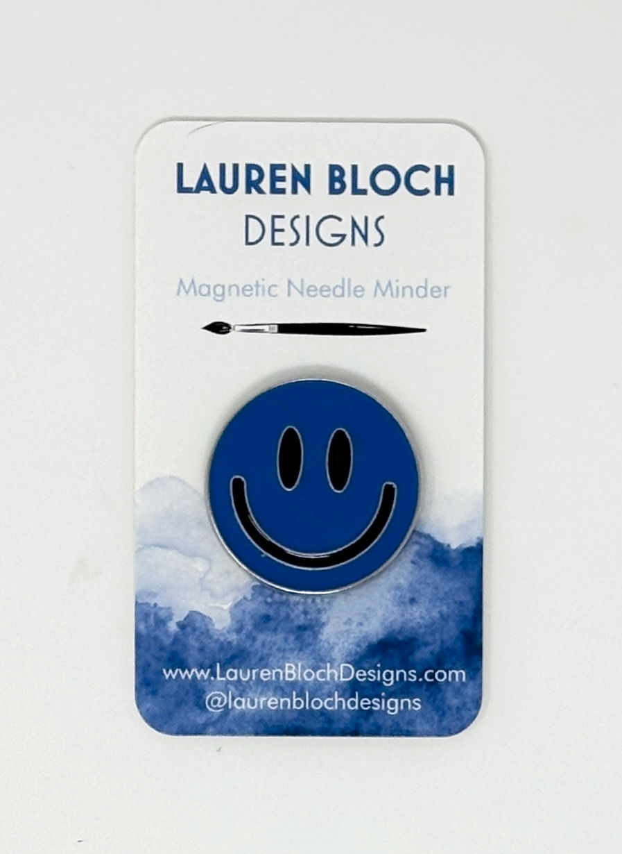 Thumbnail: Smiley Face Needle Minder - Various Colors