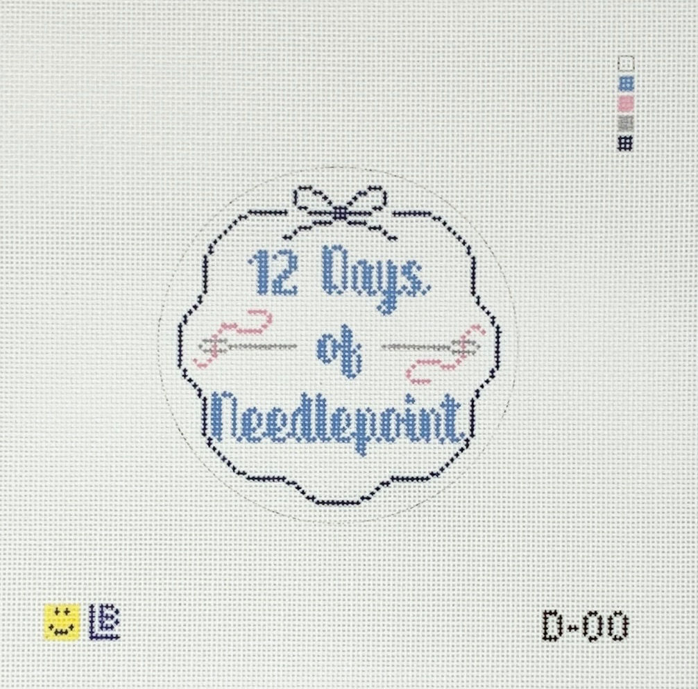 12 Days of Needlepoint, D-00 (18m)