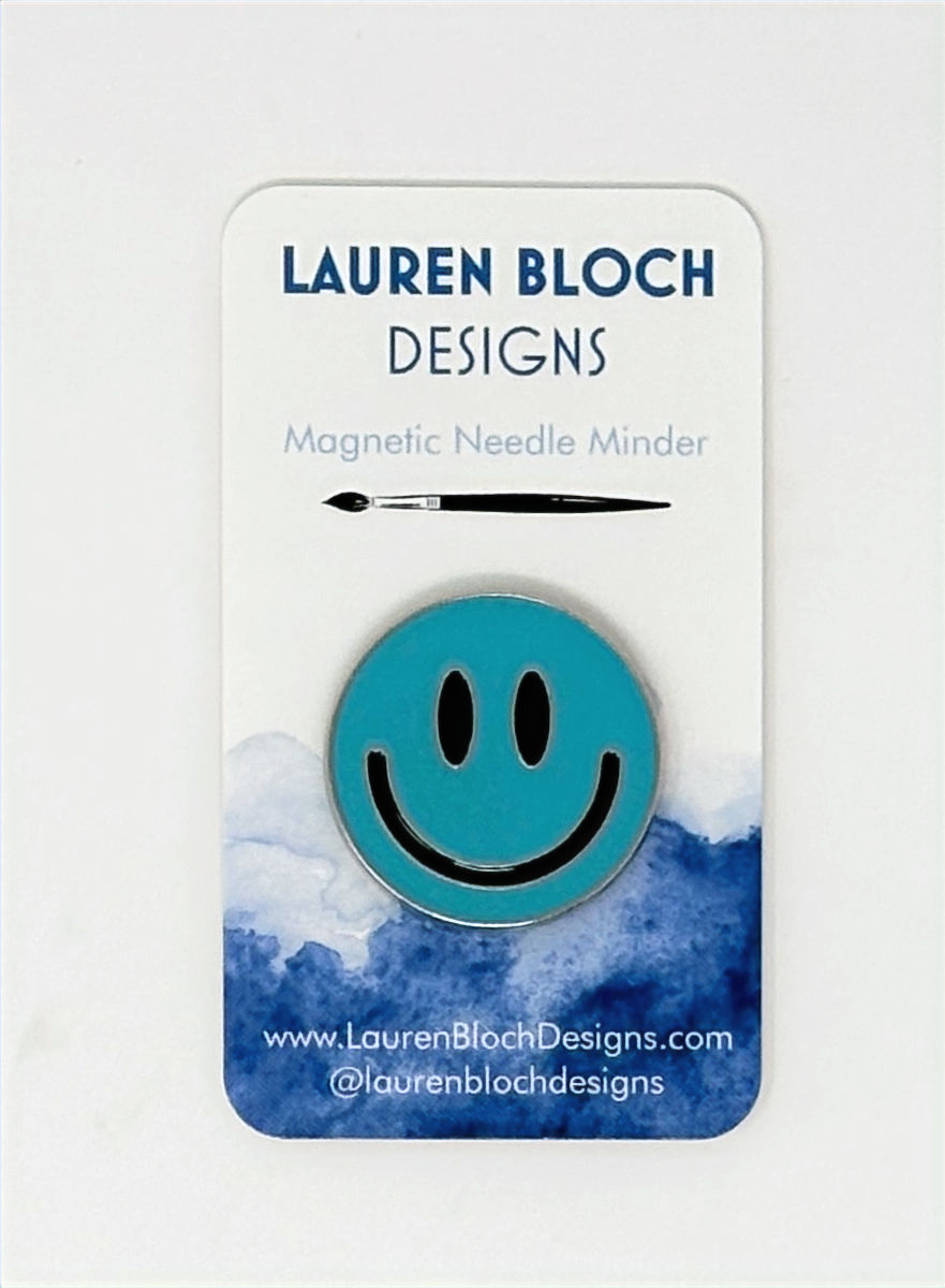 Thumbnail: Smiley Face Needle Minder - Various Colors