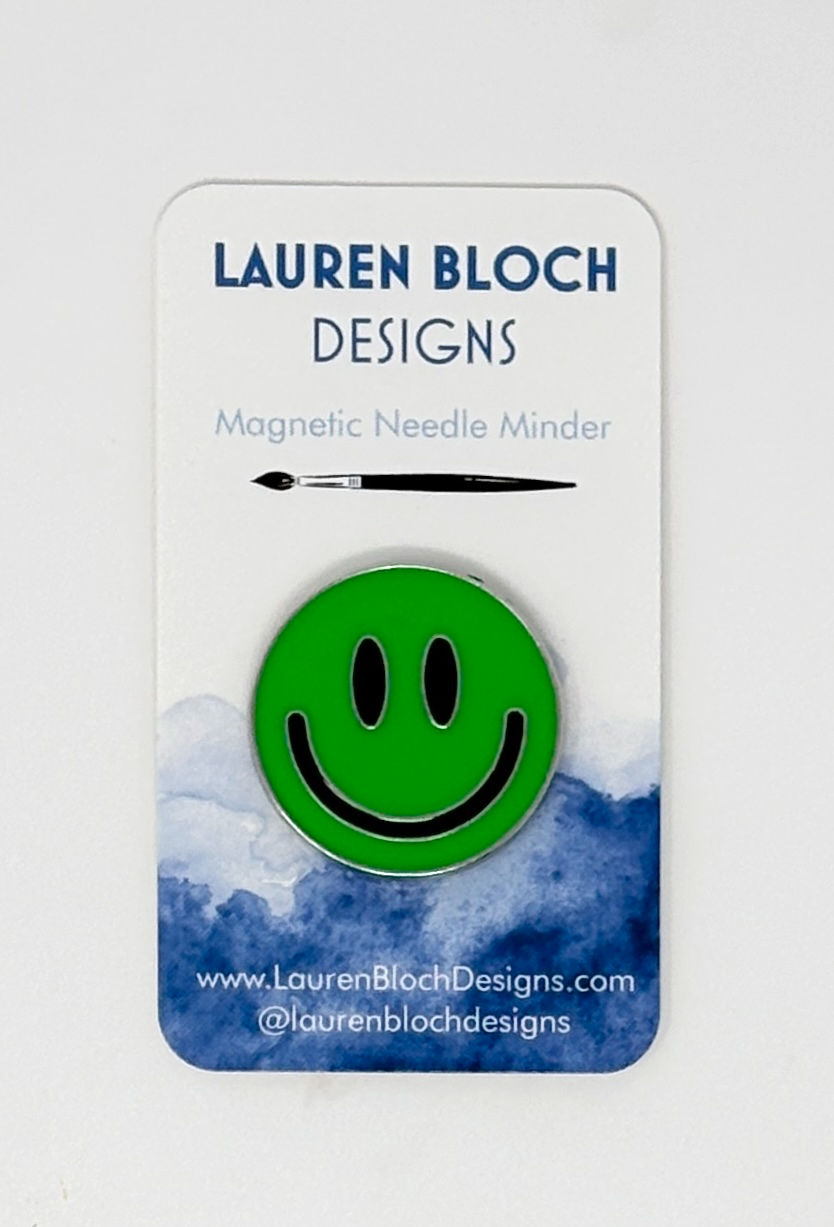 Thumbnail: Smiley Face Needle Minder - Various Colors