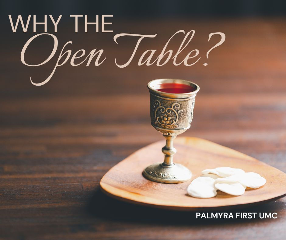 October 5th: Why the Open Table?